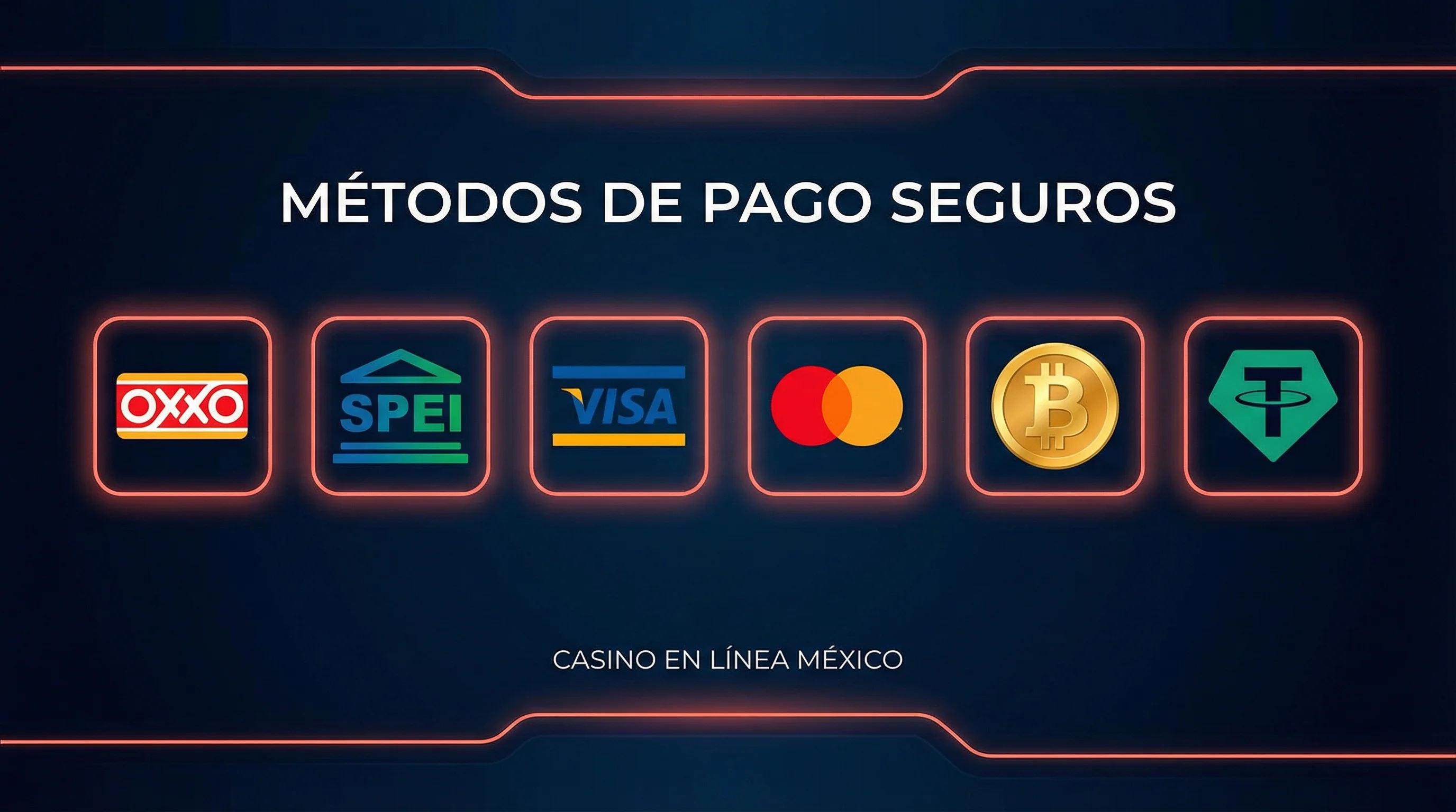 Métodos de pago OXXO SPEI MGM Mexico México